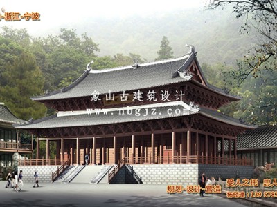 仿古建筑設(shè)計全流程服務(wù)，文化符號提取到施工圖落地