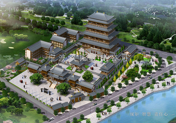 傳統(tǒng)美學(xué)與現(xiàn)代審美在佛教寺廟建筑設(shè)計中的融合